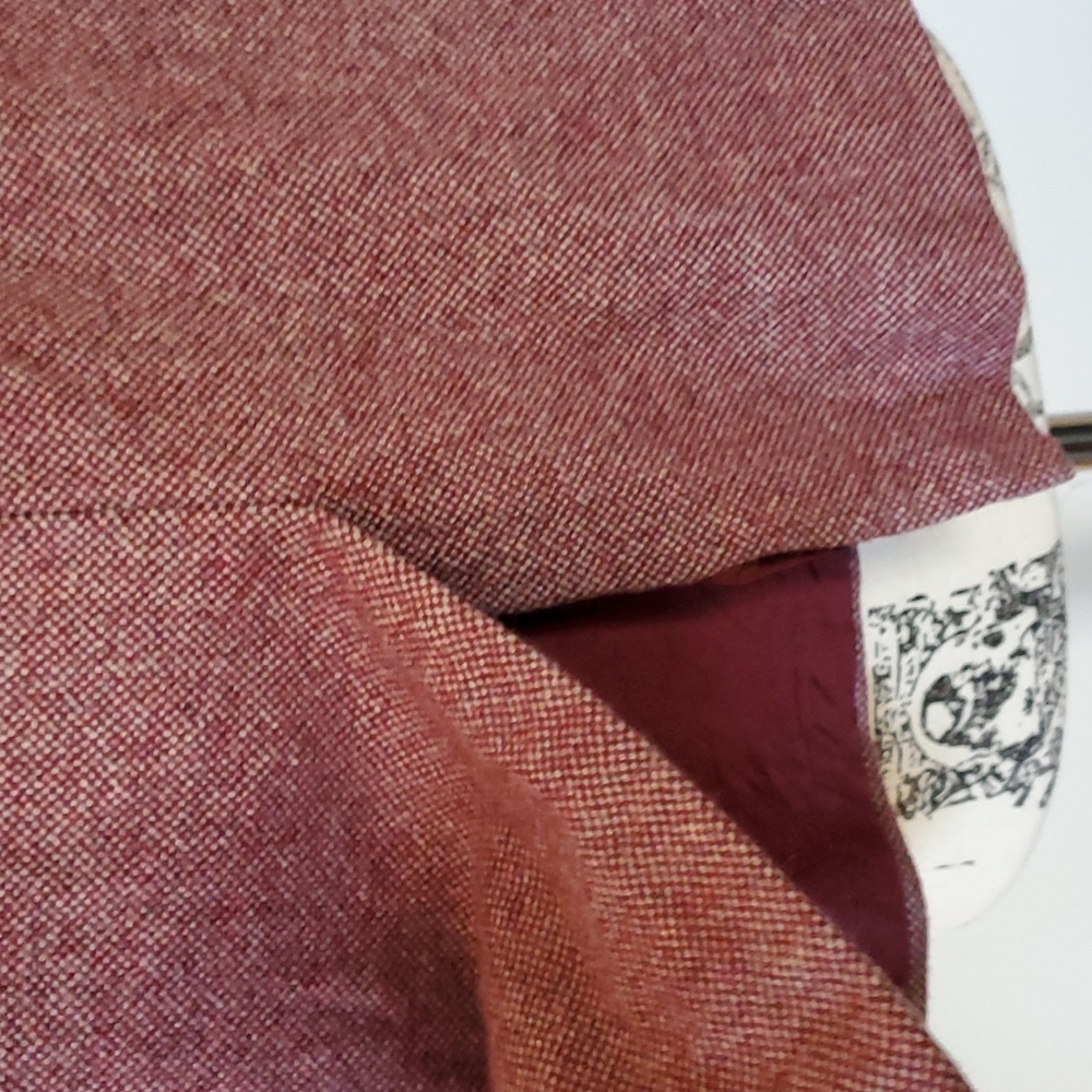 Brooks Brothers, wine colored pencil skirt - Picture 6 of 8